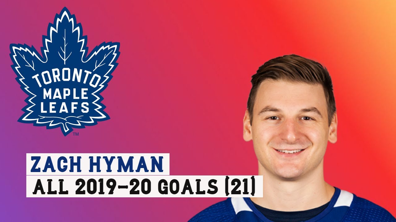 Zach Hyman (#11) All 21 Goals of the 2019-20 NHL Season
