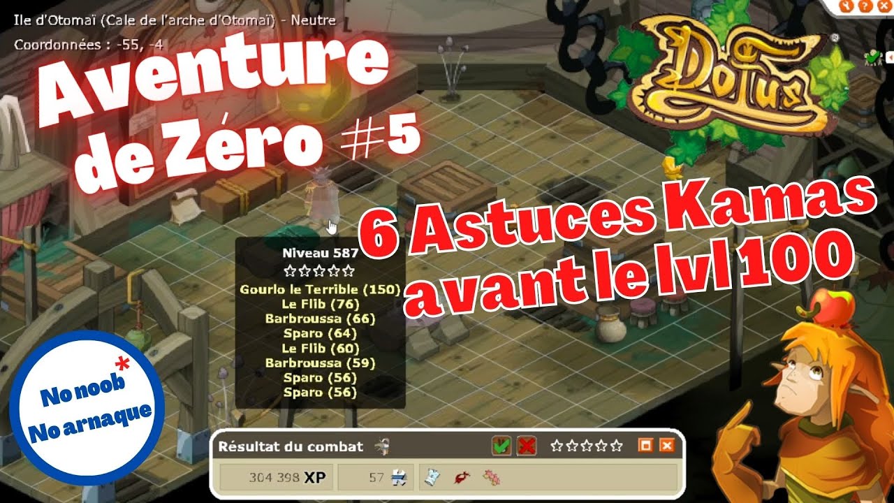 Des VRAIES astuces KAMAS BL sur DOFUS Retro - Aventure de zéro #5