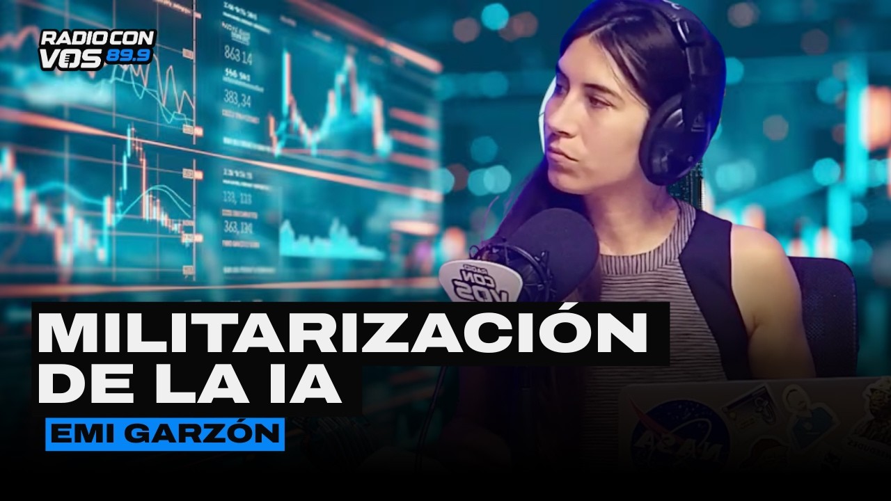 El uso de la IA para la GUERRA | EMI GARZÓN con BERCOVICH