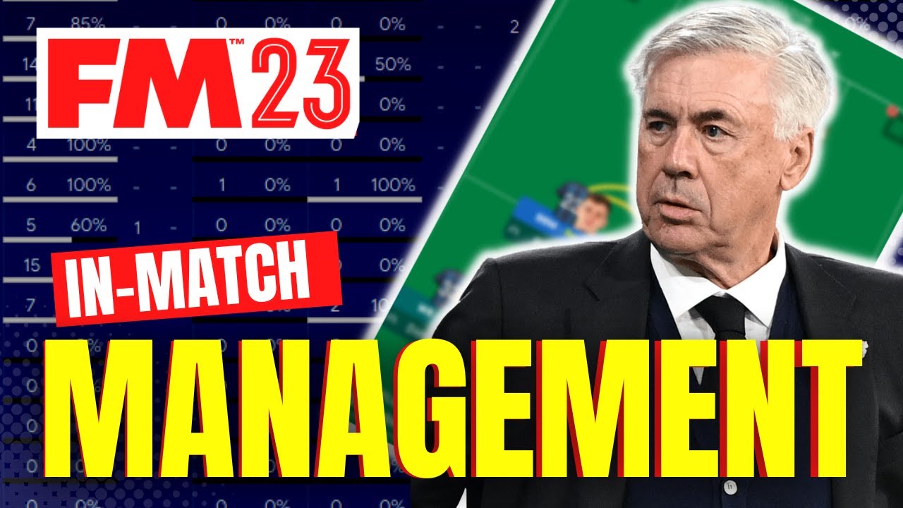 IN-MATCH TACTIC TIPS | FOOTBALL MANAGER 2023