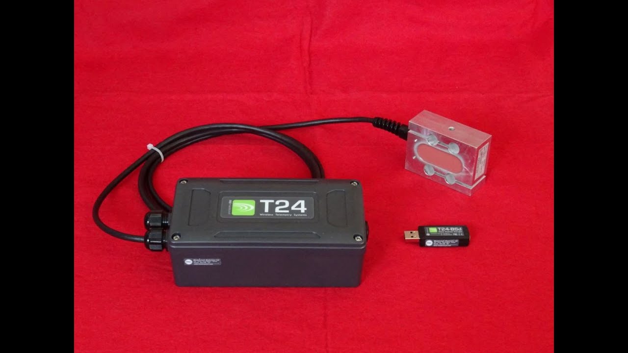 Trasmettitore wireless T24 per celle di carico (taratura con peso campione)
