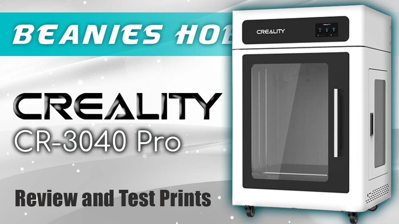 Creality CR3040 Pro First Impressions And Test Prints