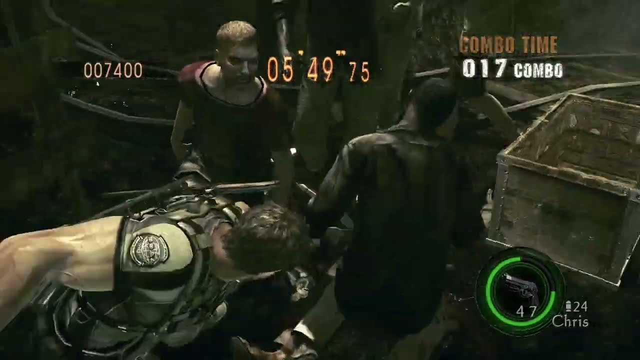Resident Evil 5 The Mercenaries Reunion/United Solo The Mines 808,502 Chris (BSAA)