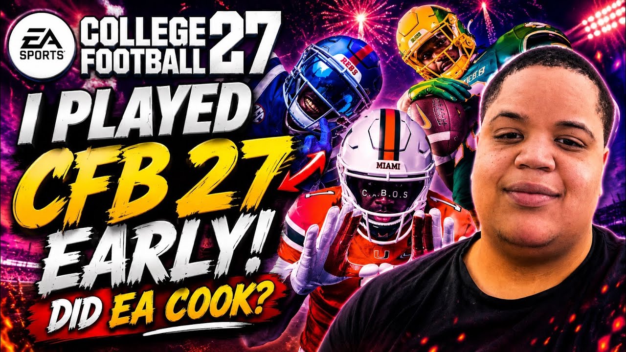 I PLAYED CFB27 BETA AND HERE IS WHAT I LIKE ABOUT IT! (DID EA COOK???)