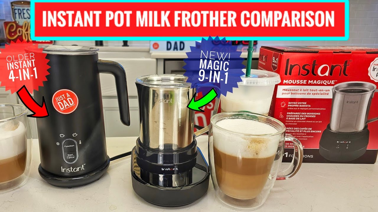 Instant Pot Milk Frother vs Instant Magic Froth Comparison