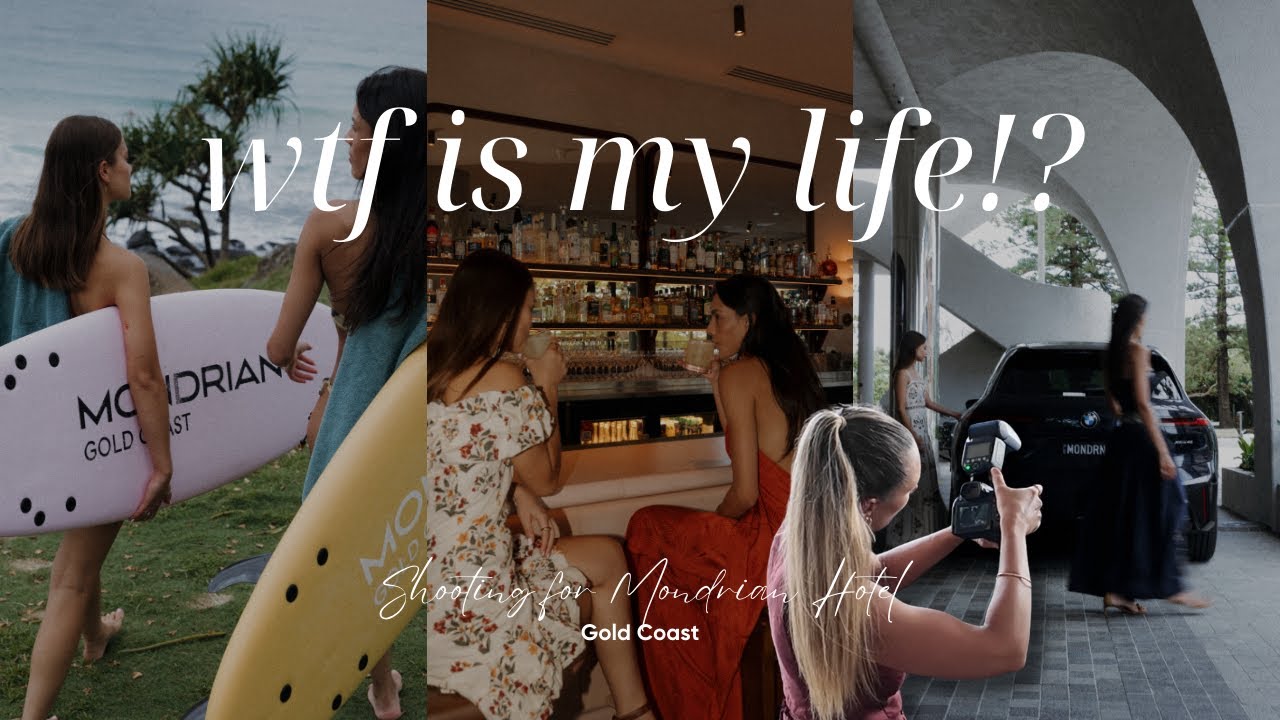 I shoot for one of the most luxurious hotels on the Gold Coast