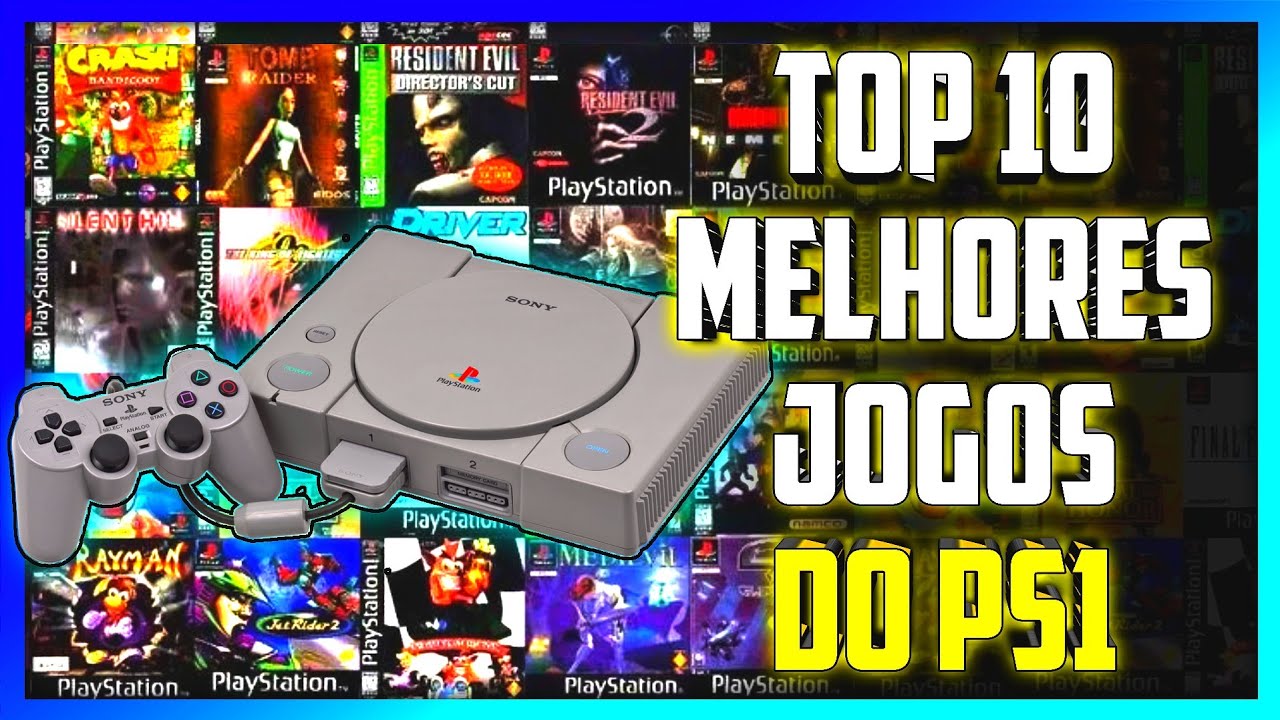 TOP 10 MELHORES JOGOS DE PS ONE [PT-BR] 2022
