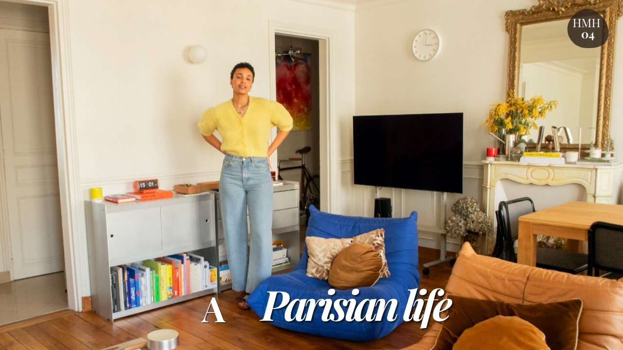HUMAN MADE HOMES 04 | Inside Sya’s Stunning Paris Apartment : Hausmannian Charm Meets Brutalism