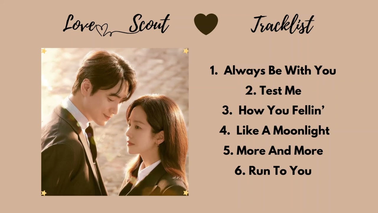♥ Love Scout OST (나의 완벽한 비서) ♥ | ♪ Korean Drama 2025 OST Playlist ♪  -  MyMusicShelf | 내 음악 선반