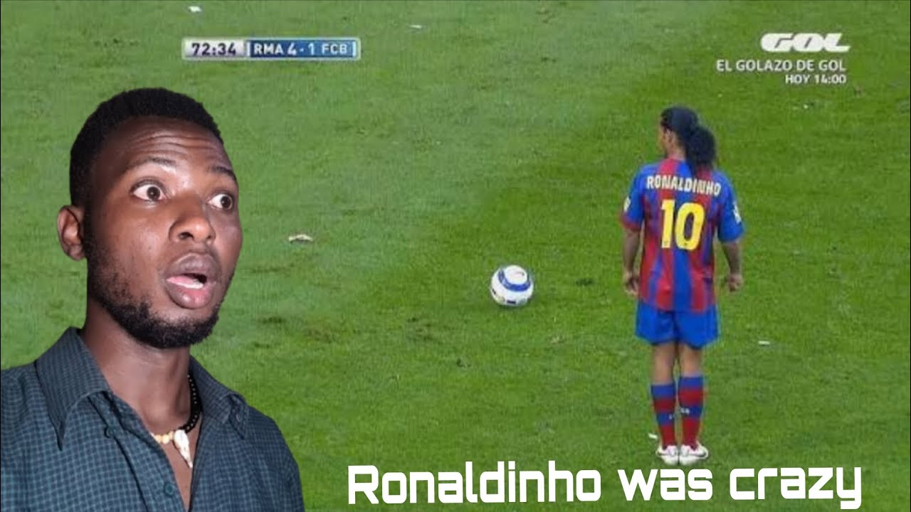 Ronaldinho: 14 Ridiculous Tricks That No One Expected REACTION 