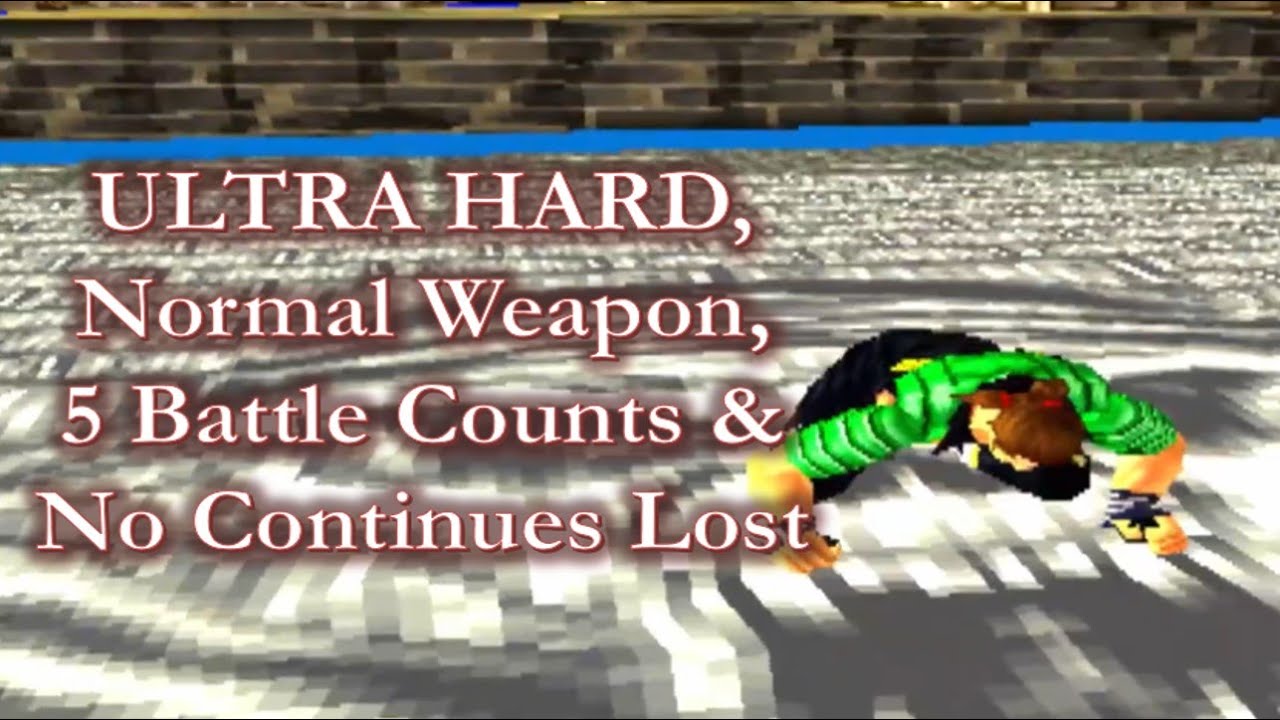 Li Long in Arcade Mode (ULTRA HARD, Normal Weapon, 5 Battle Counts & No Continues Lost) - Soulblade