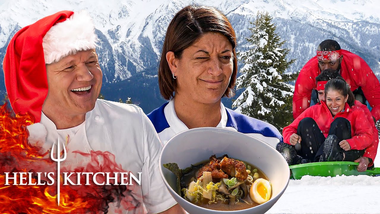The Rookies Absolutely DESTROY The Veterans In The Winter Soup Challenge | Hell&rsquo;s Kitchen