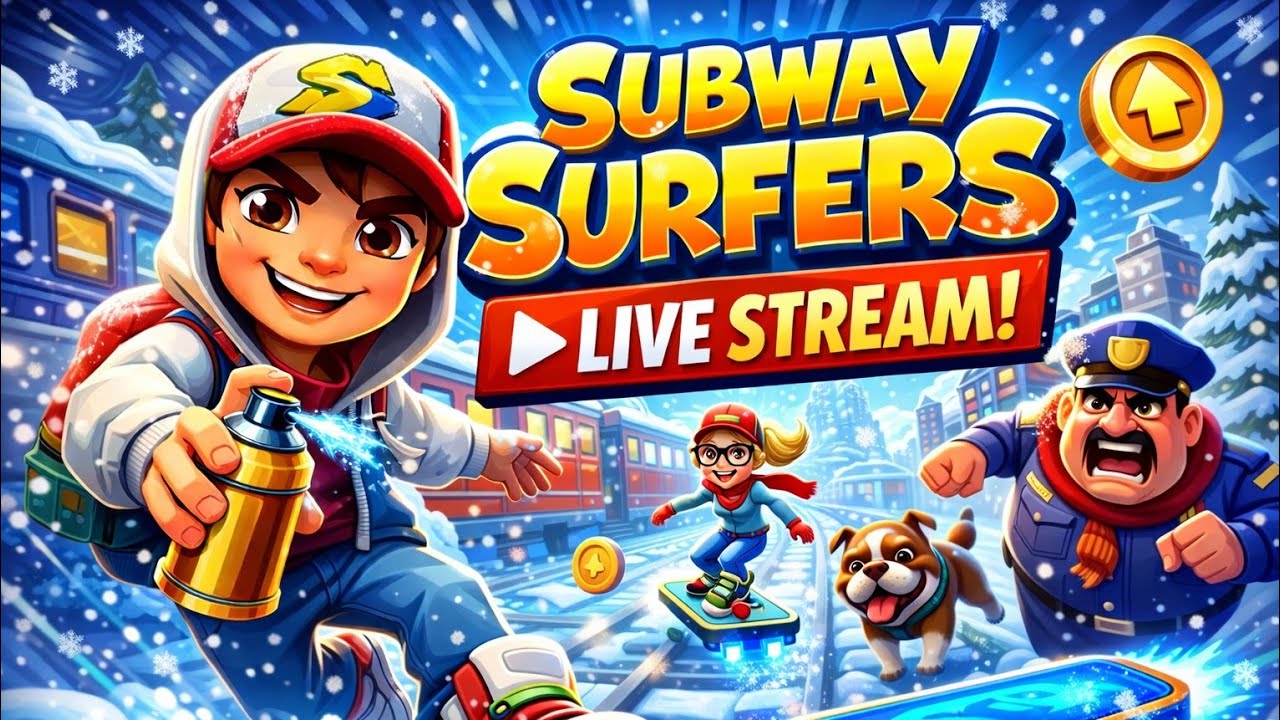 Winter Update of #subwaysurfers 🥶