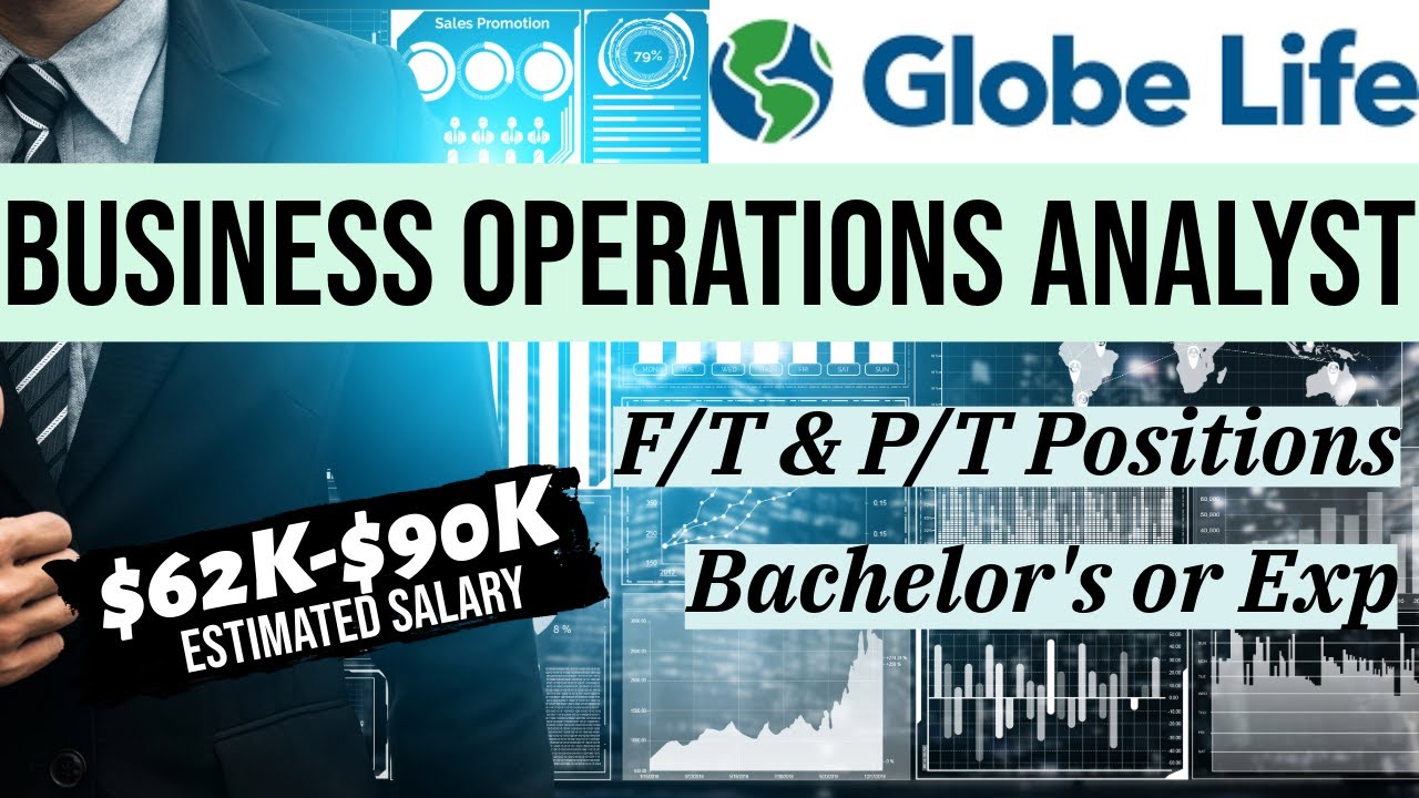 #WFH with Globe Life | Business Operations Analyst | $62K - $90K Est | APPLY TODAY! | Remote Jobs