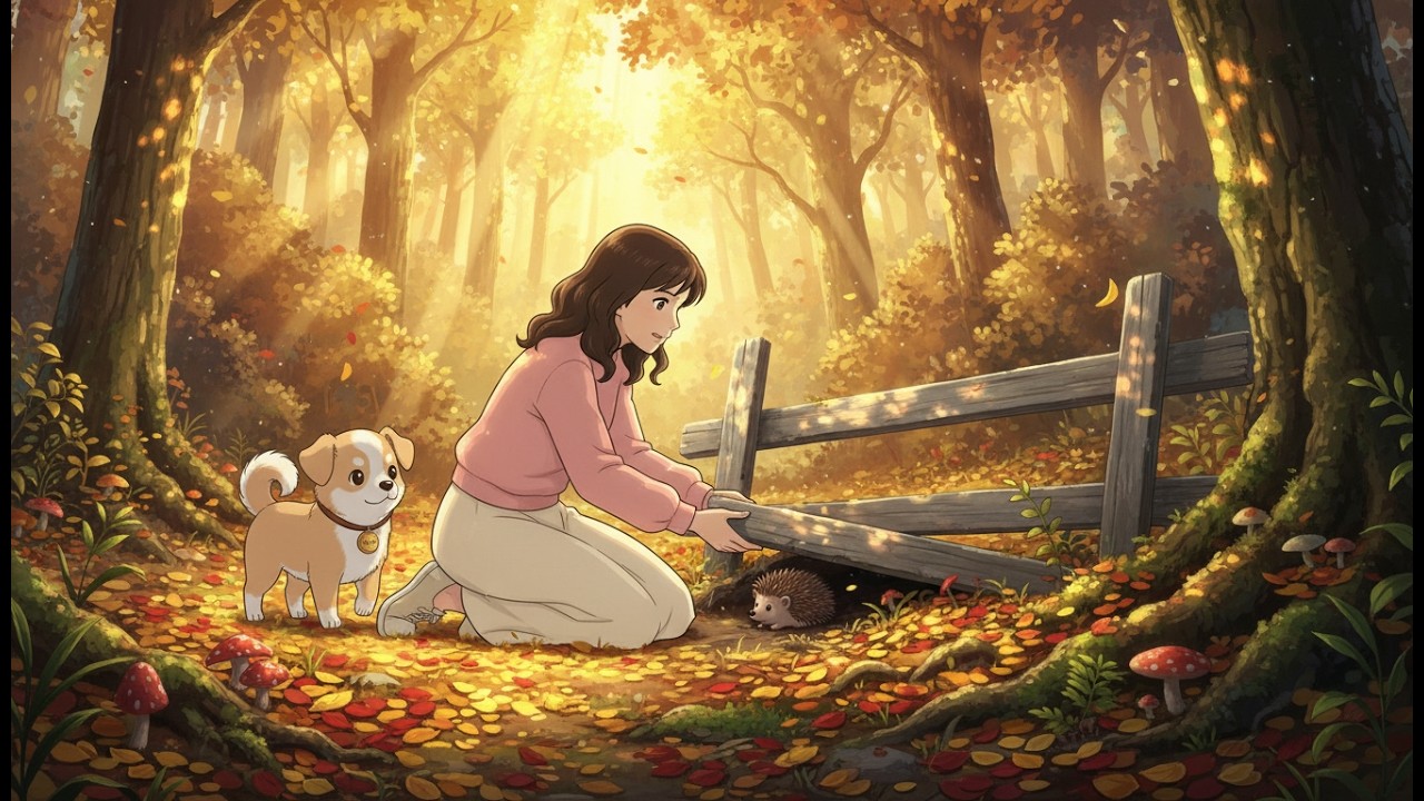 A Prickly Friend in Trouble Heartwarming Ghibli Nature Story | Deep Relaxation