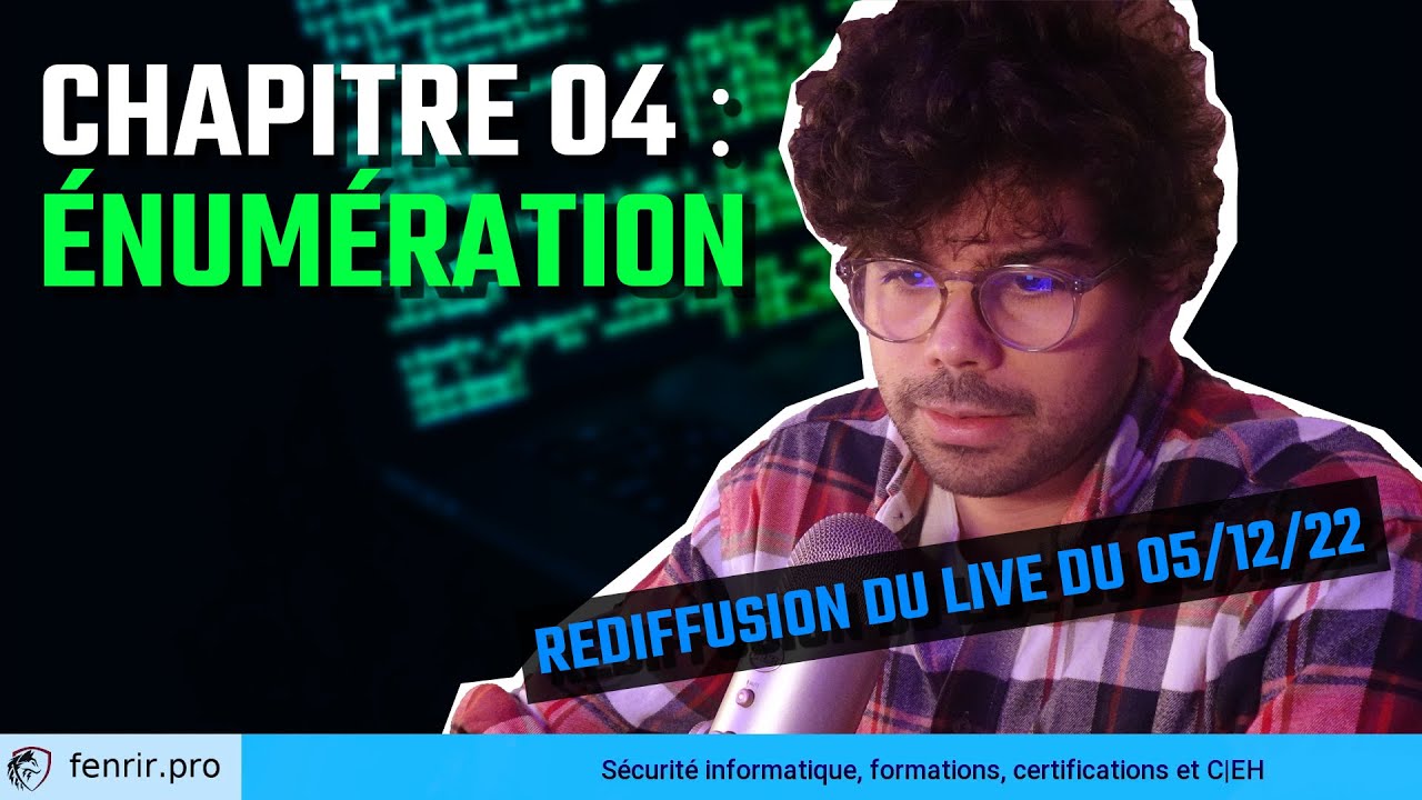 CEHv12 - CHAPITRE 4 // &Eacute;num&eacute;ration #CEH #EthicalHacking
