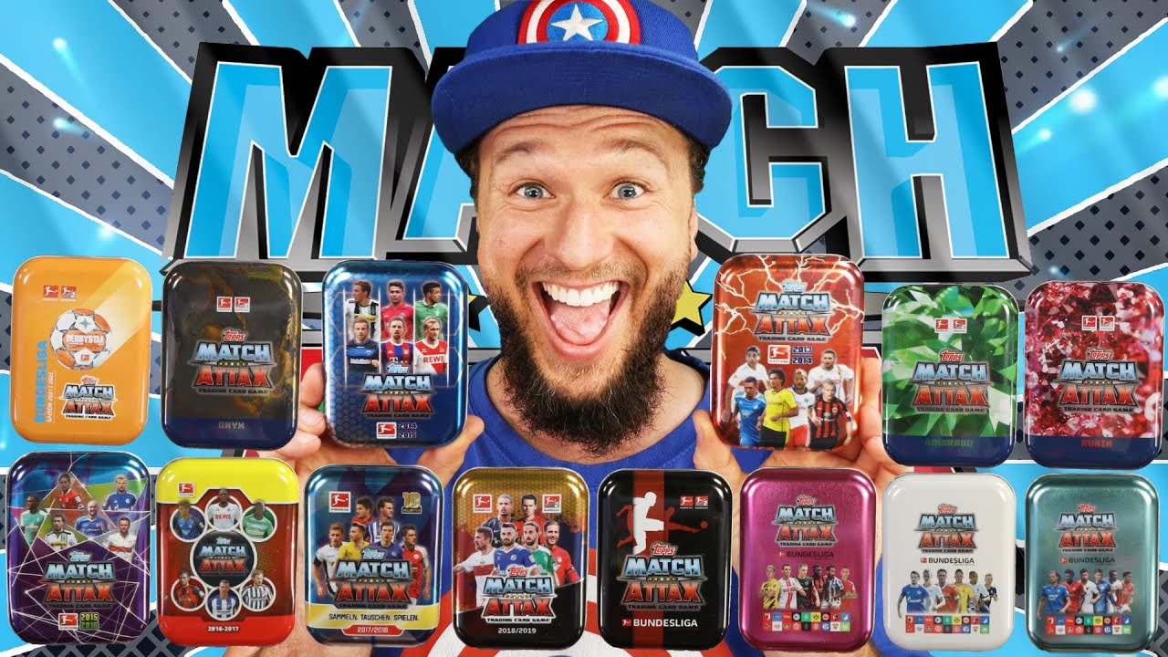 ALLE MATCH ATTAX MINI TIN 2013 - 2022 SAMMELDSOEN Unboxing  @BenMasterful