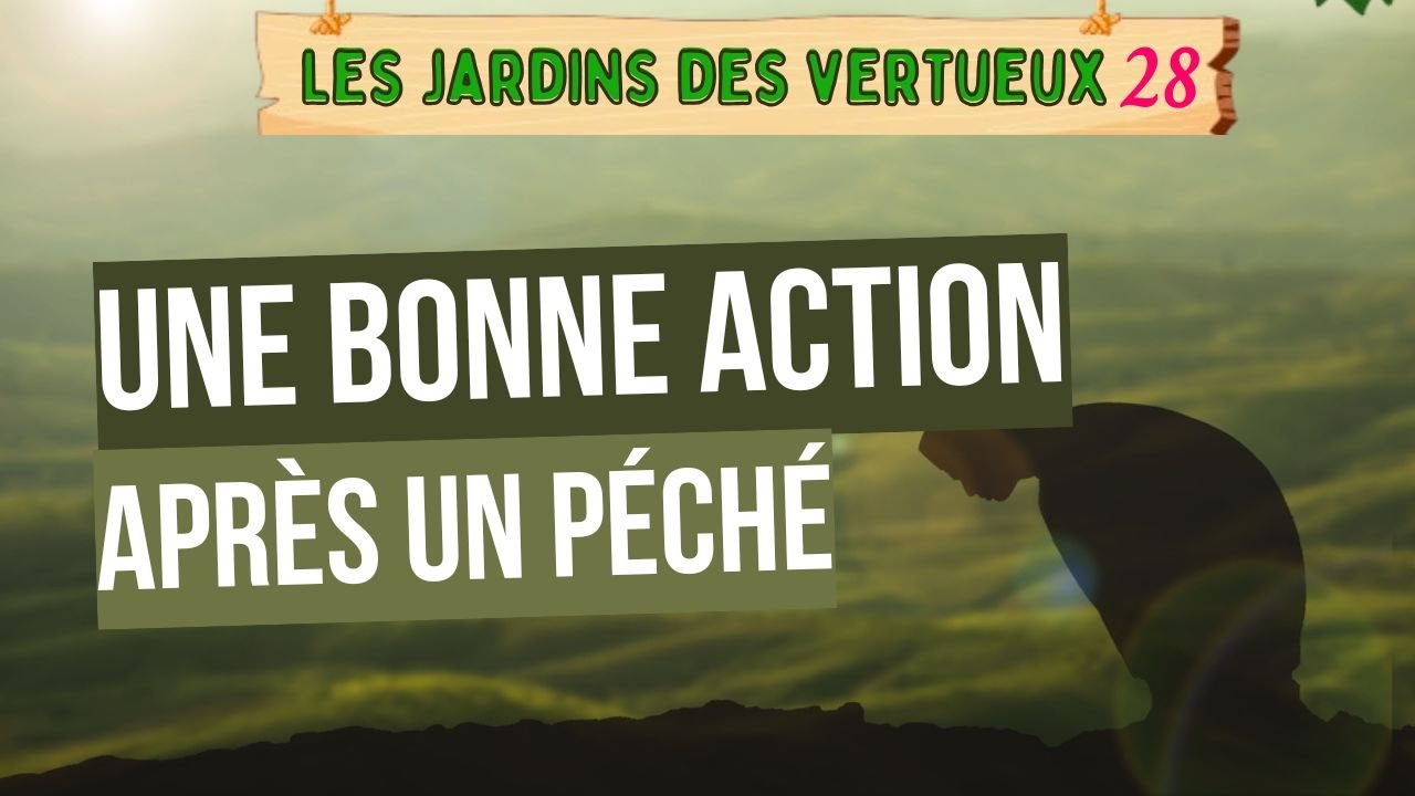 Fais suivre ton péché par une bonne action !