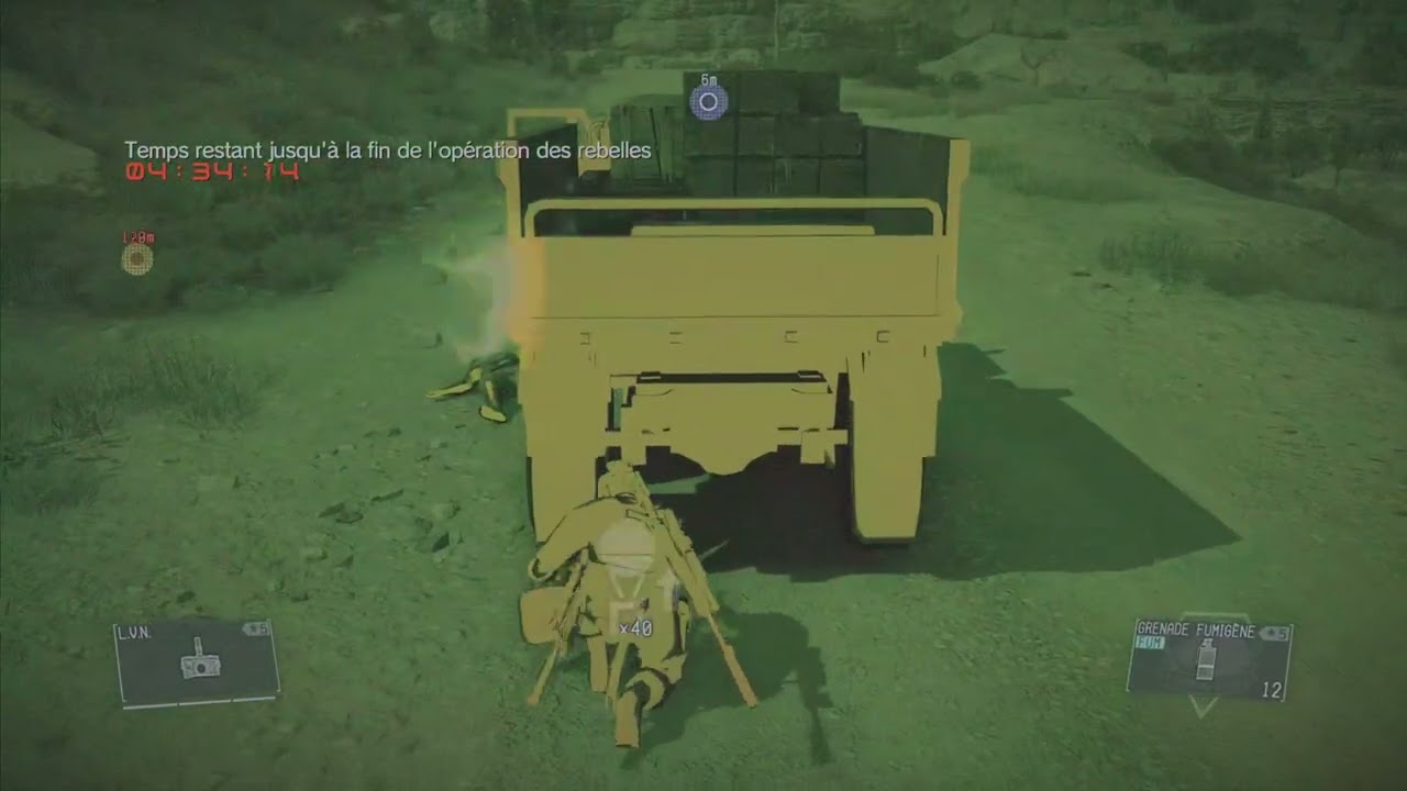 MGS 5. Rang '' S ''. Speedrun. Renforts et repli. Char 11/11. Backup, back down. Armored vehicle.