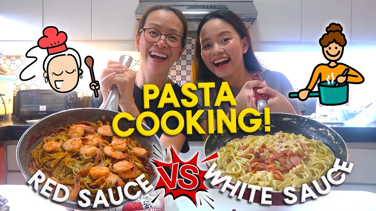 LABANAN NG PASTA! SINO ANG MAS MAGALING? #StayAtHome | Haidee and Hazel