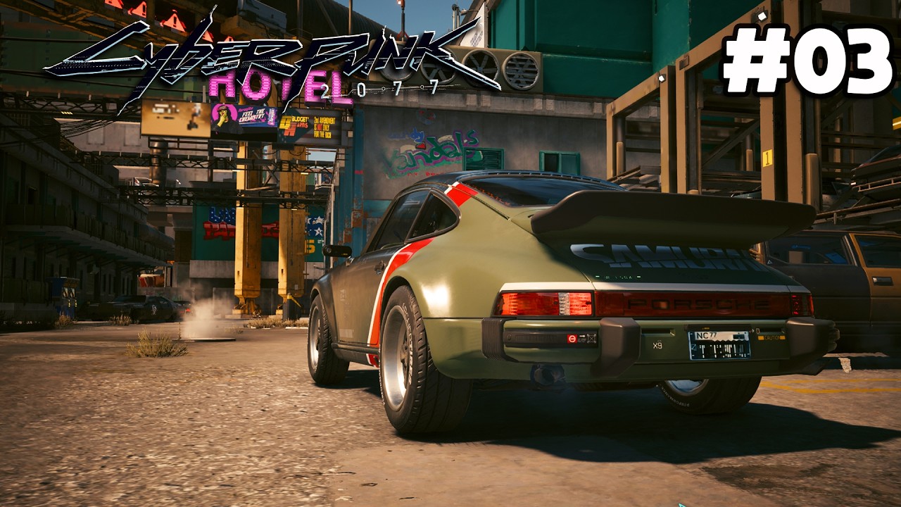 CONTINUANDO A HISTÓRIA JUNTANDO DINHEIRO PRA COMPRAR UM CARRO | CYBERPUNK 2077 | #3