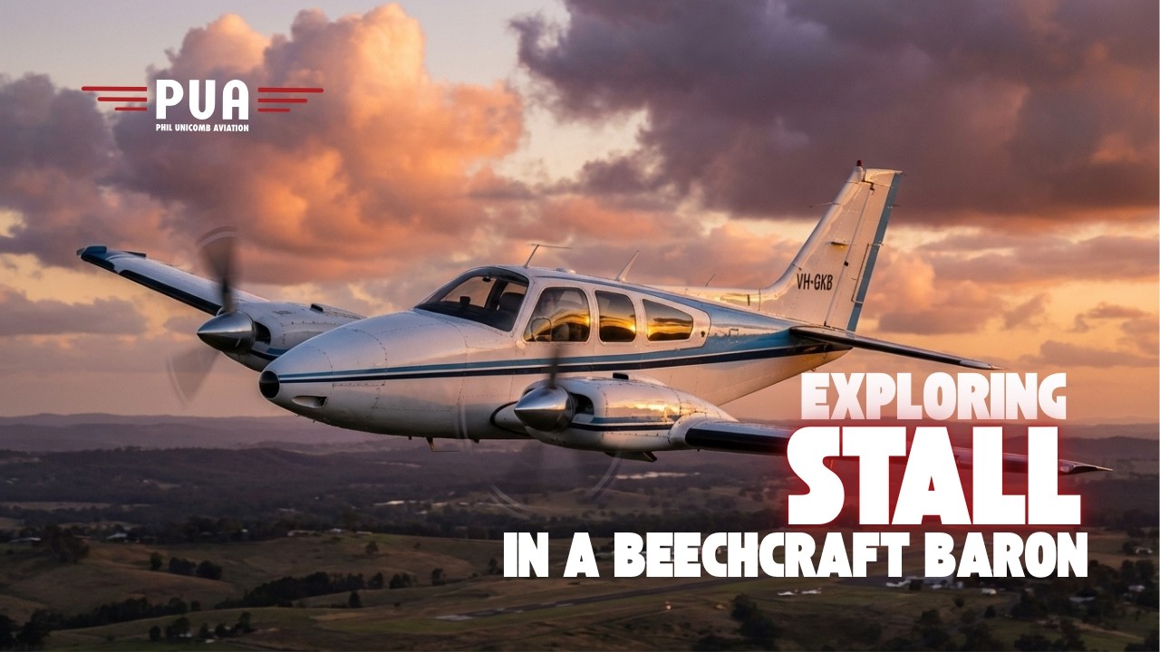 EXPLORING STALL IN A BEECHCRAFT BARON!