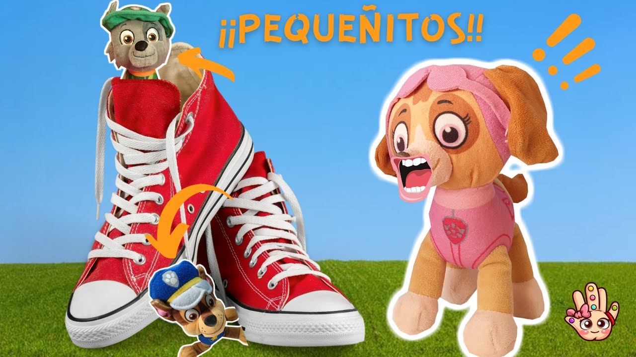 Chase y Rocky SE HACEN PEQUEÑITOS / Paw Patrol en español