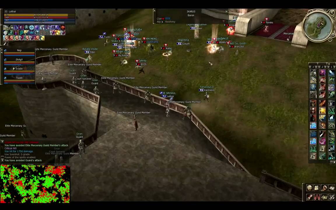 Lineage 2 Universe 28.03.2009 Siege