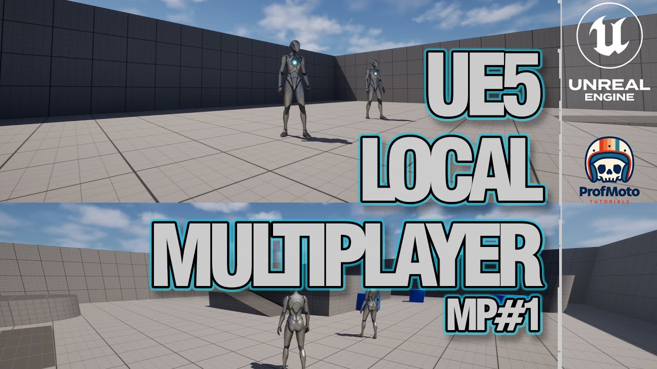 UE5.5 Simple Local Multiplayer / MP#1 UE5
