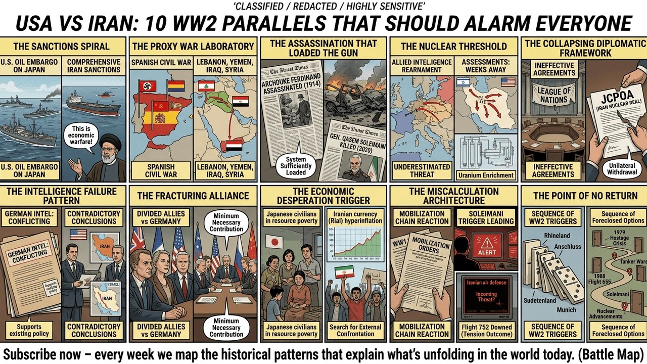 USA vs Iran: 10 WW2 Parallels That Should Alarm Everyone