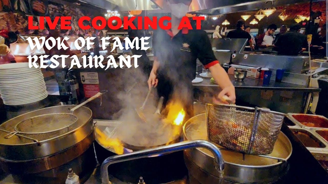 LIVE COOKING at Wok of Fame Buffet Restaurant || BIRTHDAY DINNER CELEBRATION|| @supermomcanada