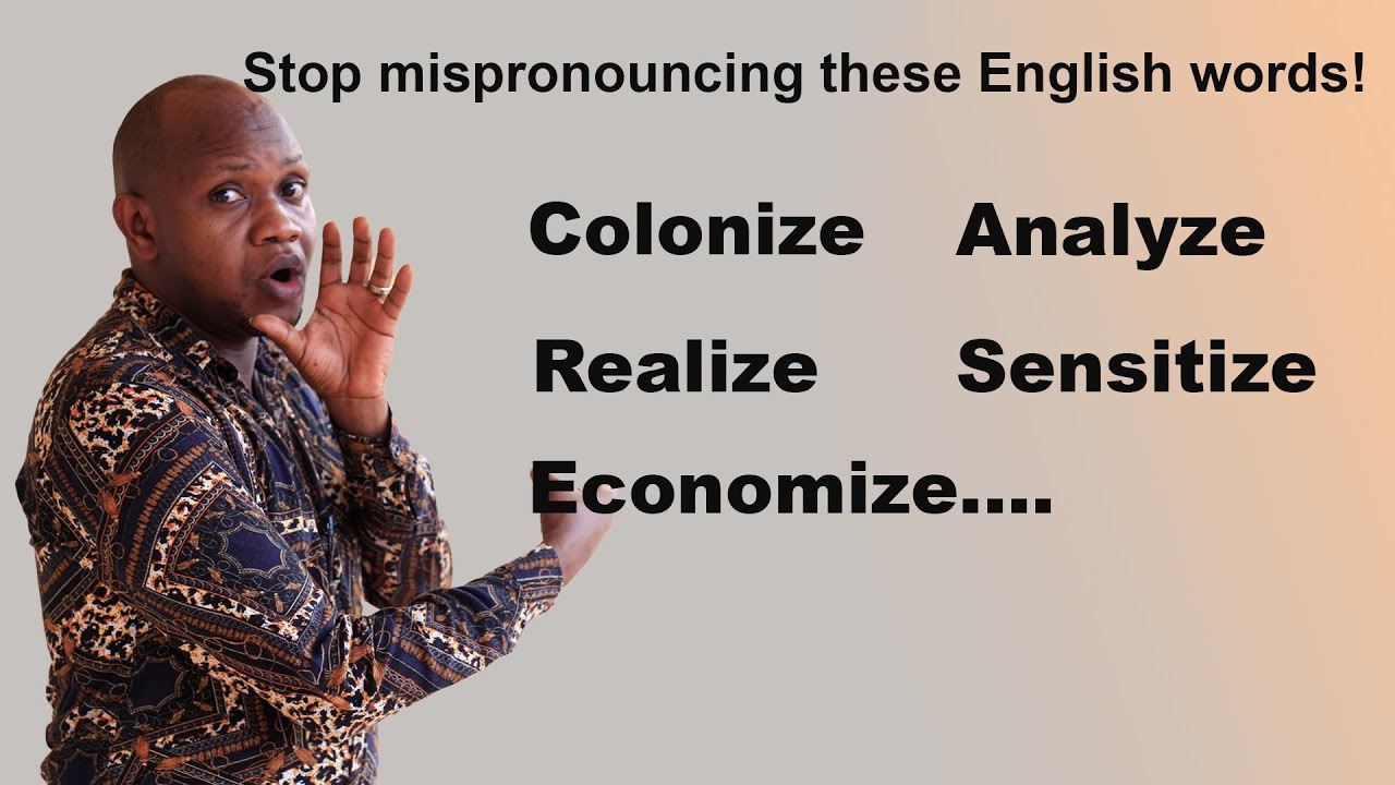 Speak English fluently! Vuga neza aya magambo. Ntuzongere gukora amakosa muri aya magambo.