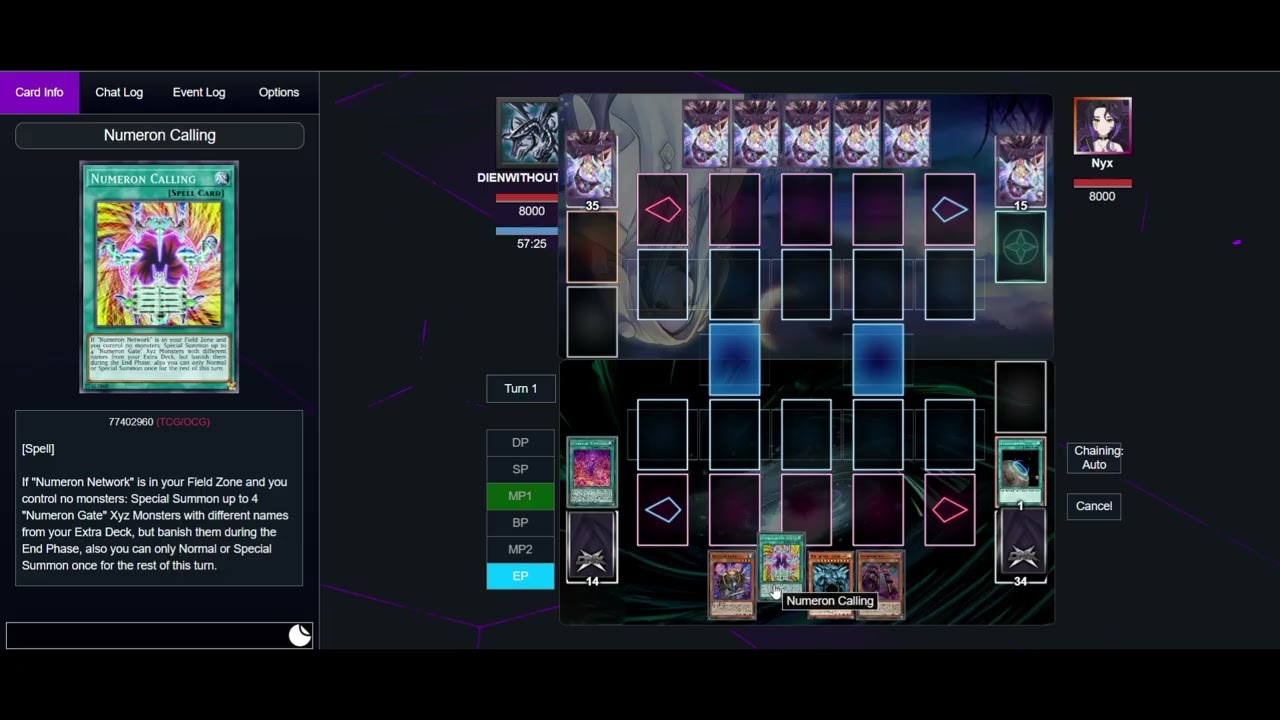 Test GOD desk, summon Obelisk on the first turn @@