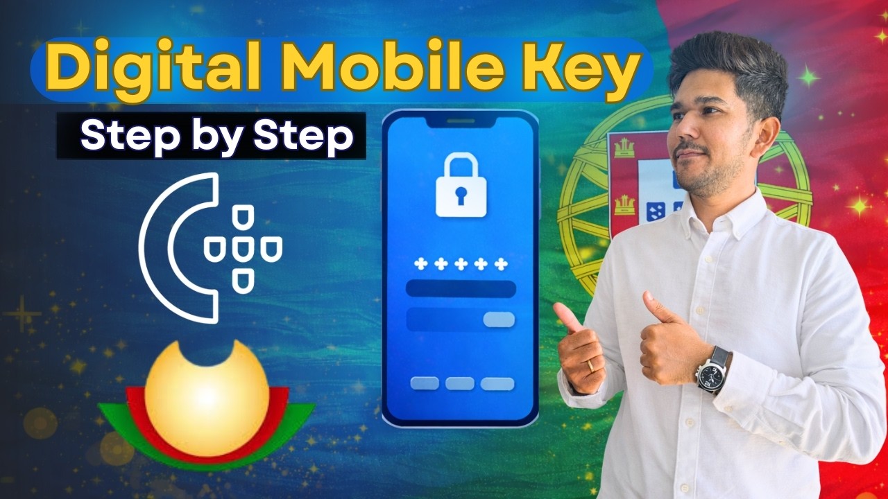 Portugal Digital Key Explained | How to Use Chave Móvel Digital (CMD Portugal)
