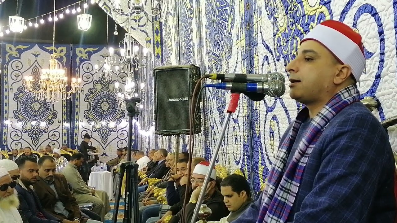 عزاء شبرا بابل مركز المحله الكبرى بصحبة العلم الإذاعي الشيخ محمد حسن الخياط صوتيات شريف مطاوع