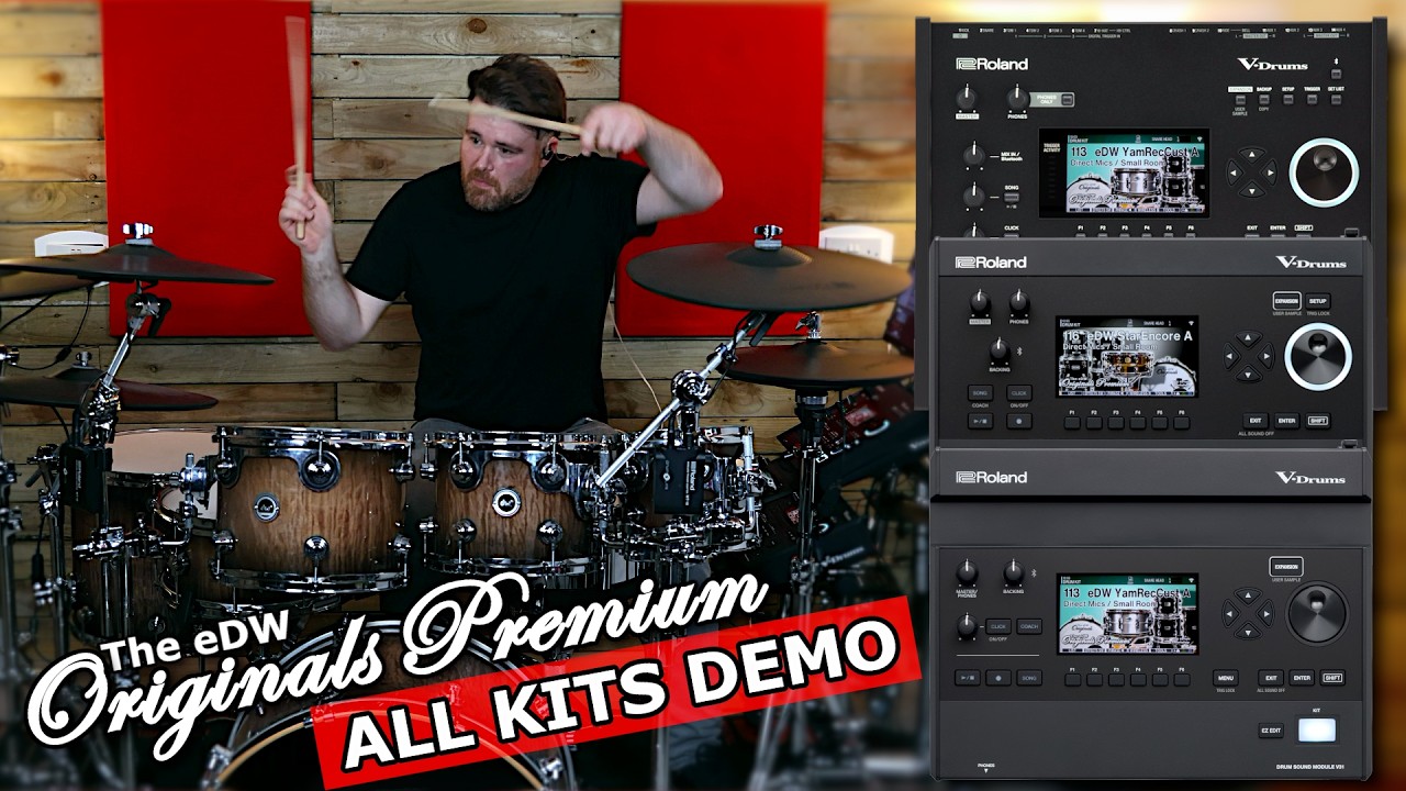 The eDW Originals Premium | Roland V71, V51 & V31 Custom Kit Expansion