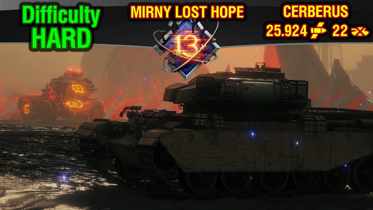 World of Tanks || Mirny Lost Hope 2023 - Difficulty: HARD