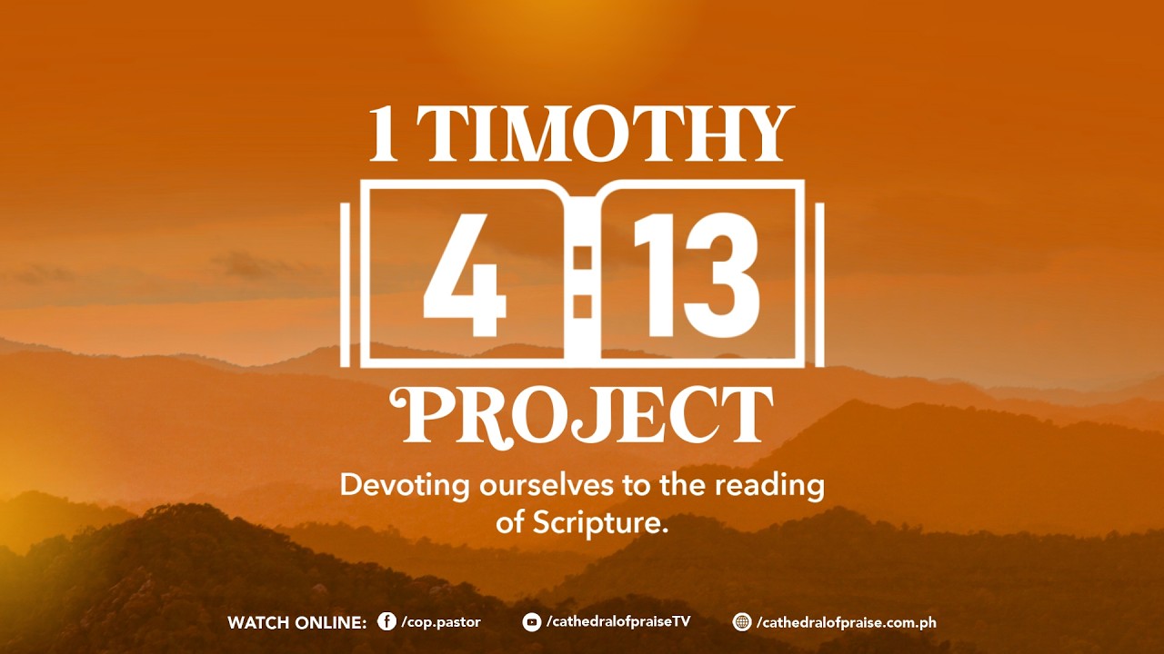 1 Timothy 4:13 Project Ep. 408 (Exodus 37:1-38:31 & Proverbs 4:12-13) - February 12, 2026