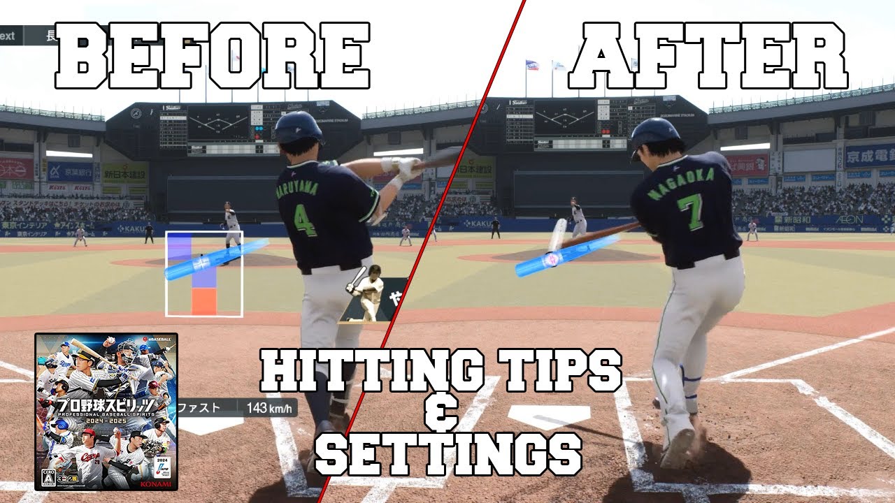 Hitting Tips & Settings - Professional Baseball Spirits 2024-2025
