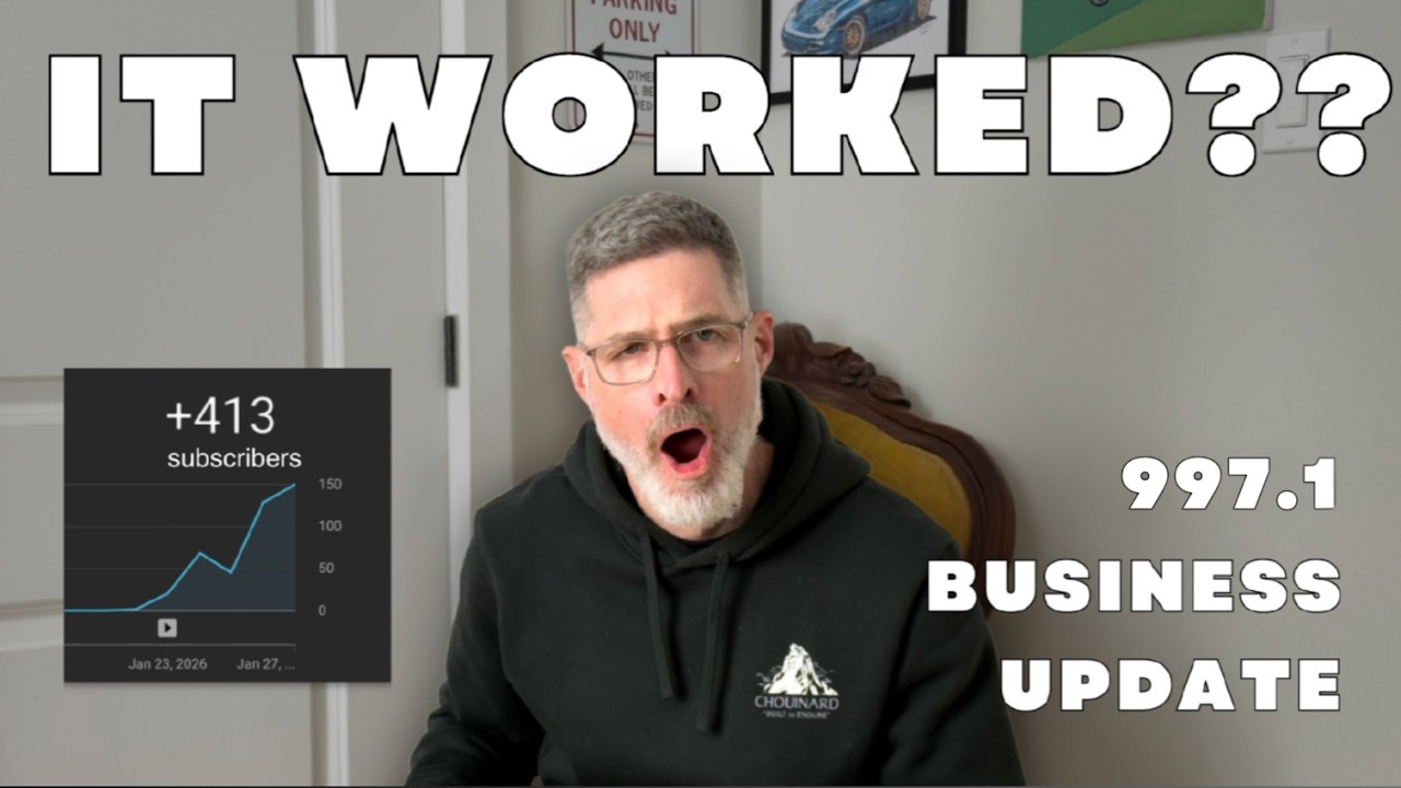 I Was Almost Wrong About Starting the 997.1 Business... | EP 01.1