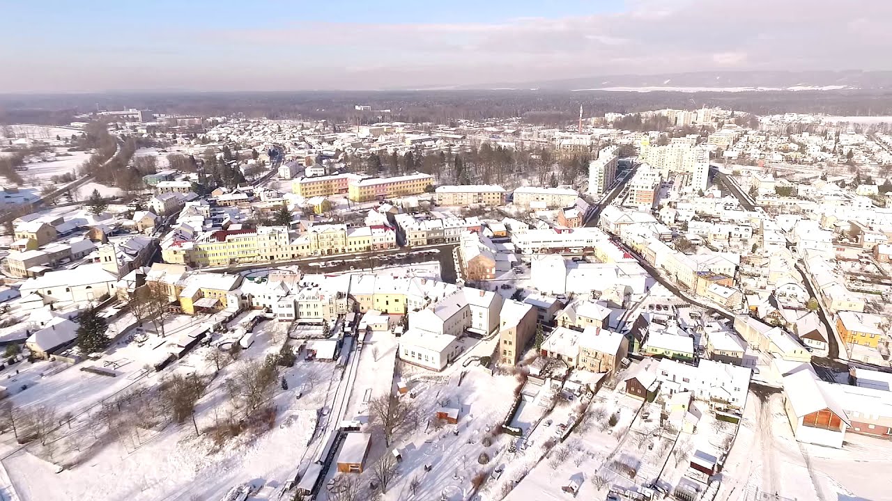 Zasněžené Týniště nad Orlicí ► by Berny dron