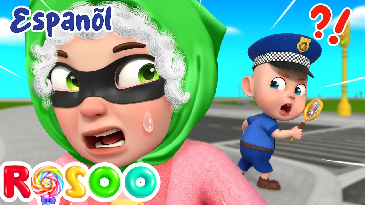 Ayuda, Policía ¡Atrapa al ladrón! | Nursery Rhymes - Canciones Infantiles en Español