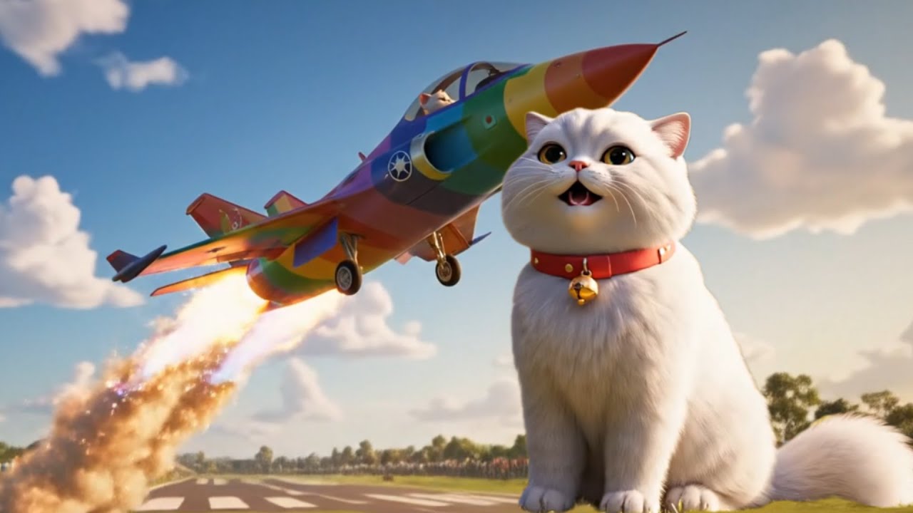 👉 Mama Cat Rescues Kittens from Great Flood & Tiger Death Race 🌊🐯  3D Animation Movie