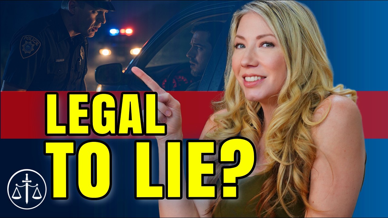 Lie to a Cop, Go to Jail. Lie FROM a Cop? Totally Legal?