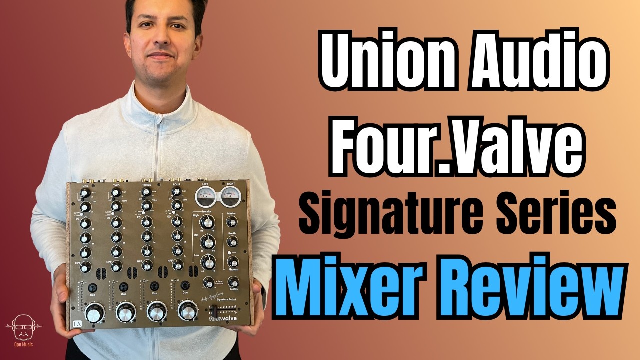 Union Audio Four.Valve Signature Series - Rotary Mixer for DJs, Listening Bars & Hi-Fi