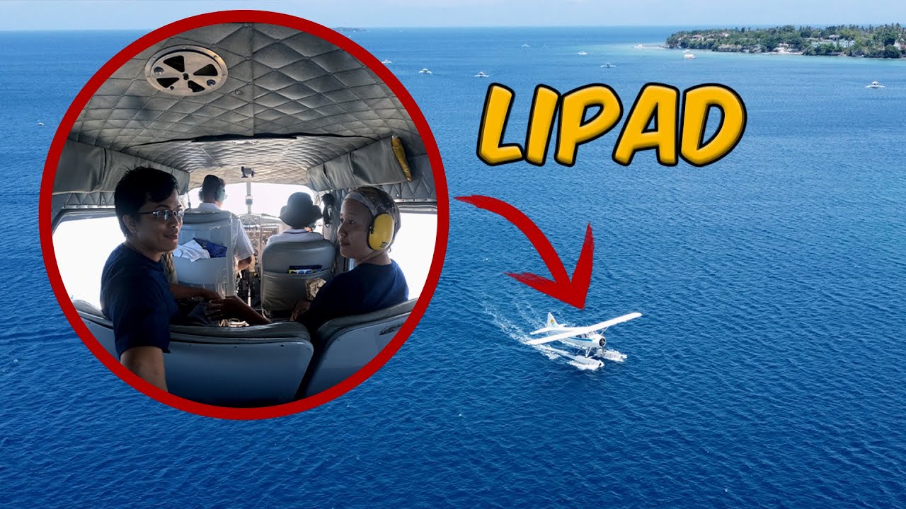 Sea Plane landing in Cagayancillo Palawan - Horizon Sun Charters