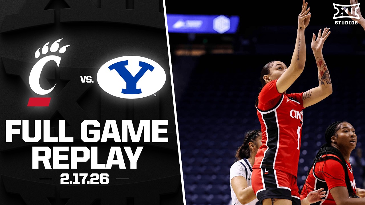 Cincinnati vs. BYU Full Game Replay (2.17.26) | 2025-26 Big 12 Women's Basketball