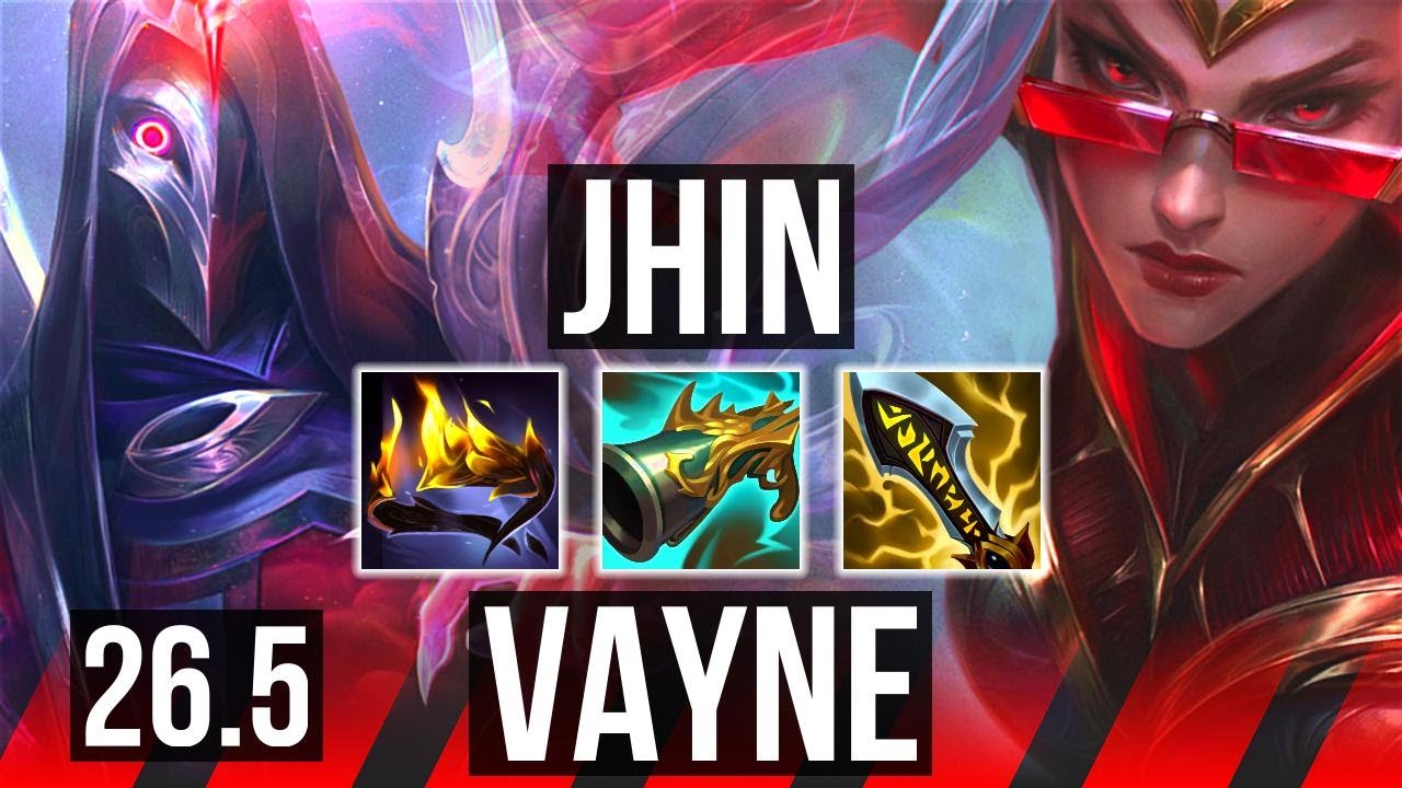 JHIN vs VAYNE (TOP) | 51K damage | EUW Master | 26.5