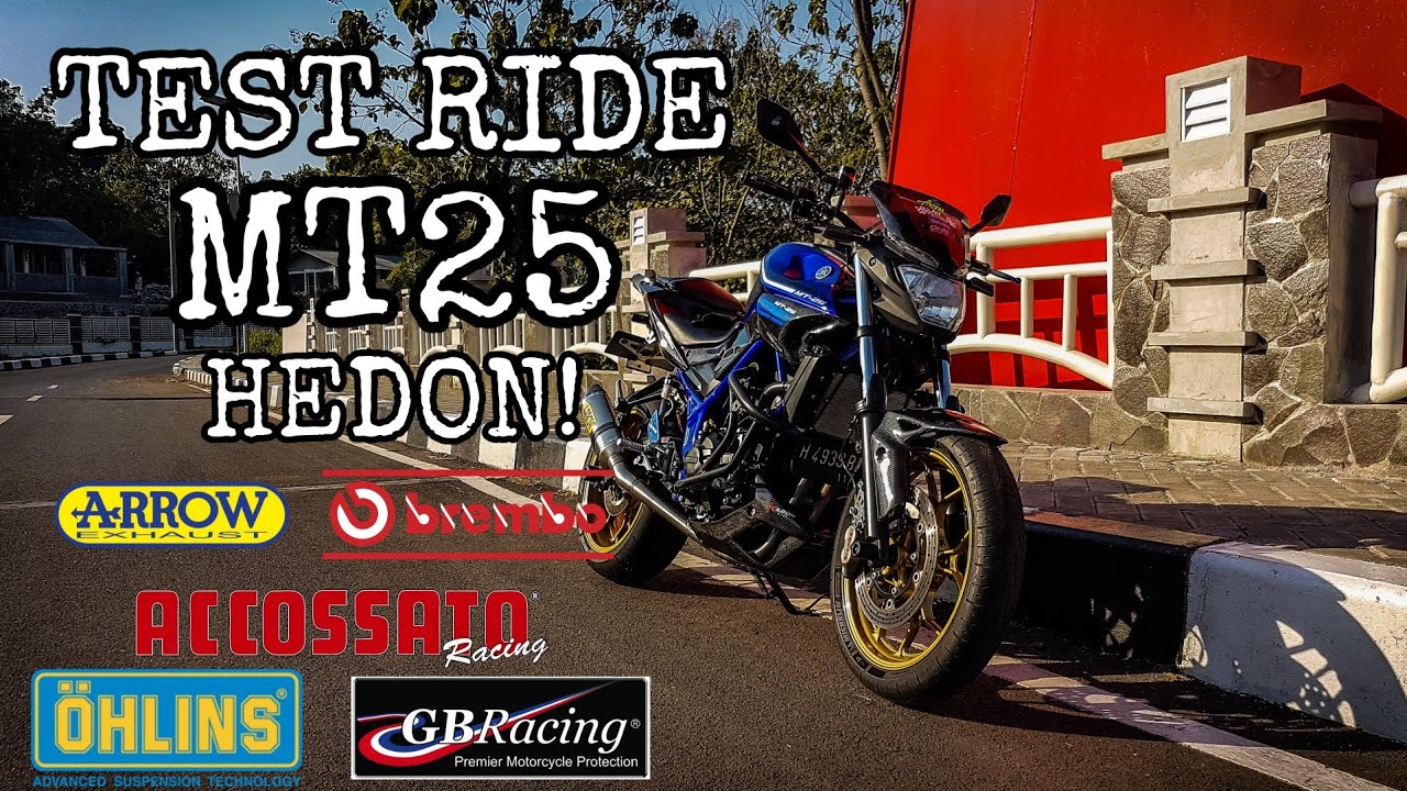 MOTOVLOG 14 : Test Ride Yamaha MT25 Hedon di Semarang! | Yamaha MT25 Indonesia