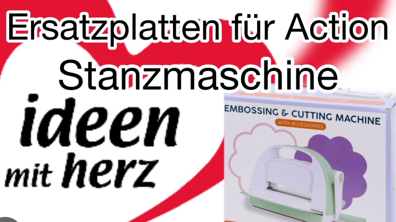 #haul  #diy ❤️ Ideen mit Herz ❤️ Ersatzplatten für Stanzmaschine 😳 günstig 😘 WOW